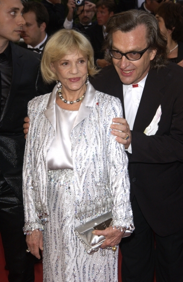 Jeanne Moreau et Wim Wenders