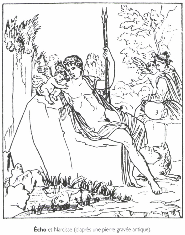 Écho et Narcisse.