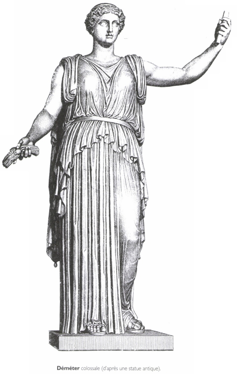 Déméter colossale. Déméter colossale.