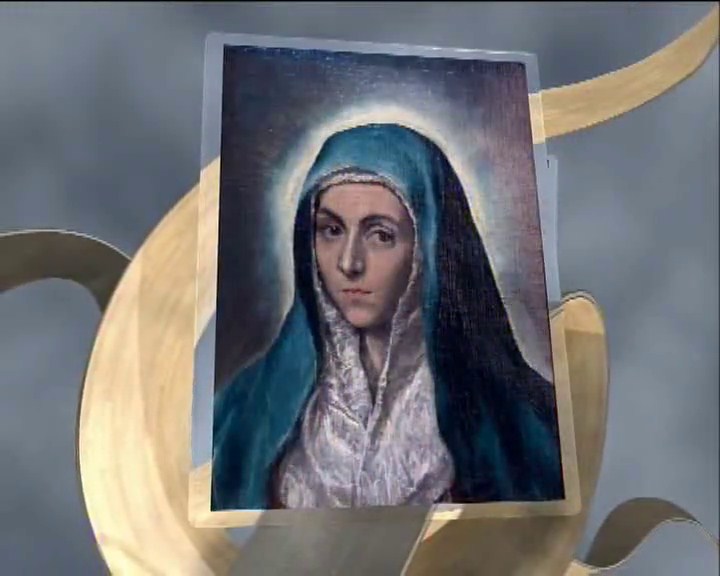 Domênikos Theotokopoulos, dit El Greco,  <i>la Vierge Marie, dit Mater Dolorosa.</i>