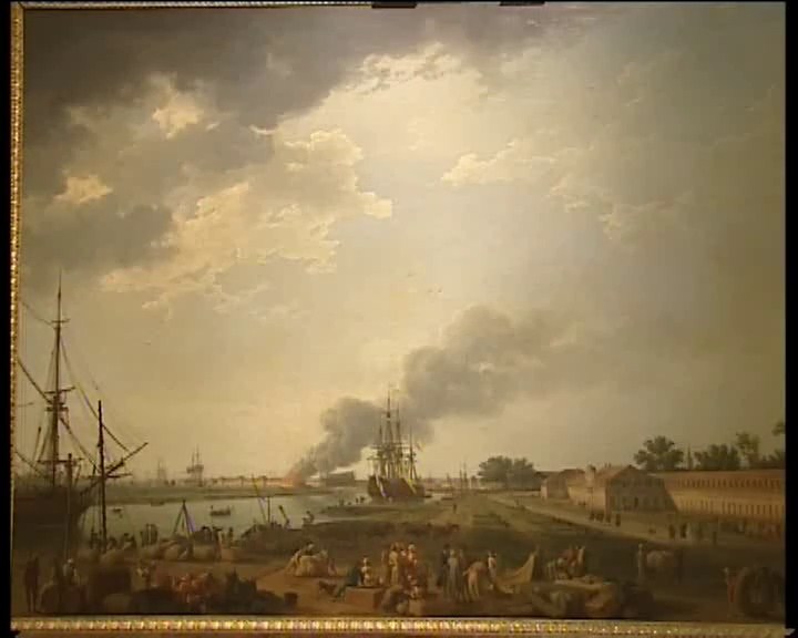 Joseph Vernet, <i>Vue du port de Toulon. </i>