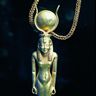 Isis sous l'apparence d'Hathor Isis sous l'apparence d'Hathor