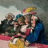 Thomas Rowlandson, Spectateurs assistant à une comédie