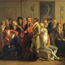Louis Léopold Boilly, Réunion d'artistes dans l'atelier d'Isabey Louis Léopold Boilly, Réunion d'artistes dans l'atelier d'Isabey