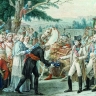 Napoléon reçoit les clés de Vienne à Schönbrunn, le 13 novembre 1805.