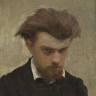 Henri Fantin-Latour, Autoportrait, la tête légèrement baissée Henri Fantin-Latour, Autoportrait, la tête légèrement baissée