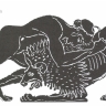 Héraclès et le lion de Némée.